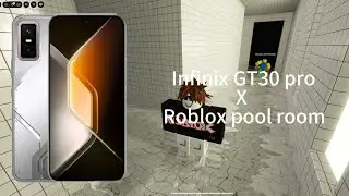 Infinix GT30 pro liminal space Roblox test pool room