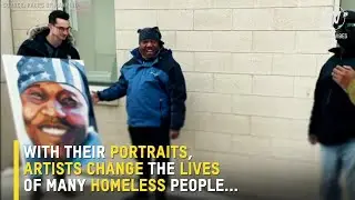 Brian Peterson is changing lives of homeless people through art
