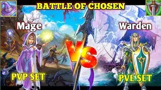 Epic Battle - MAGE (PVP)VS WARDEN (PVE) 