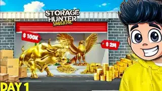 STORAGE HUNTER SIMULATOR GAMEPLAY 🔥 | HINDI PART 1