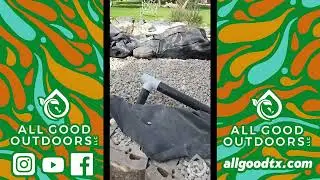 Massive pond gets an upgraded intake bay and wetland filter retrofit!