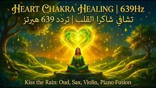 Kiss the Rain: Heart Chakra Healing 639Hz 🌧️ موسيقى تشافي شاكرا القلب
