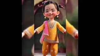 Sanu Kehndi | AI Dance Animation | Virtual Punjabi Dance 💃🤖 | #AiKudi-17s #viralshorts #shorts