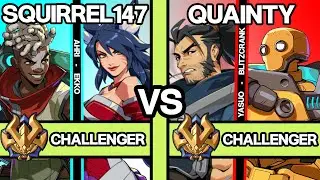 2XKO ▰ SQUIRREL147 (Ahri-Ekko) vs QUAINTY (Yasuo-Blitzcrank) ▰ 2XKO Pro Replays
