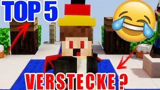 Die TOP 5 VERSTECKE ? | in der GOMMUNITY ? | 60 FPS
