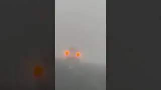 fog turn to dense condition in Kuwait