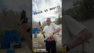 Just got the Glock 25 .380 back from milling for red dot! Super fun!!