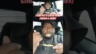 Я попробовал классическую курицу в миске от KFC! #шорты