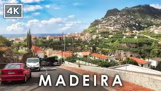 Поездка по Мадейре, Португалия 🇵🇹 | Камара-ди-Лобуш → Фуншал | 4K