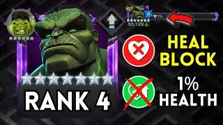 7⭐RANK 4 IMMORTAL HULK 43 SECONDS NUKE! - MCOC