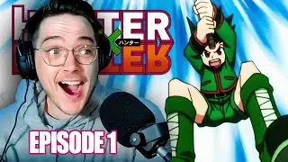 My Very First Hunter x Hunter REACTION | Episode 1