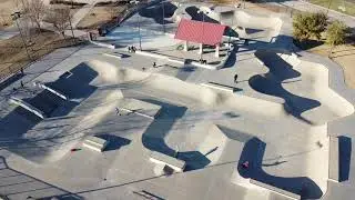 Skateboard Park at Allen, Texas