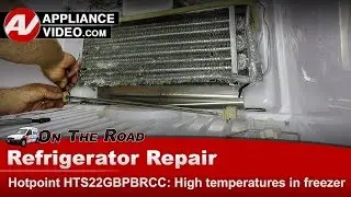 Hotpoint Refrigerator Repair - Defrost Heater Tests Open  - Diagnostics & Troubleshooting