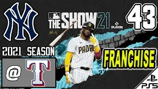 MLB The Show 21 | FRANCHISE | 2021 | #43 | at Texas Rangers (3/20/24)