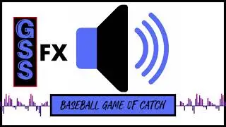 Baseball Game Of Catch - Sound Effects (No Copyright Sound)