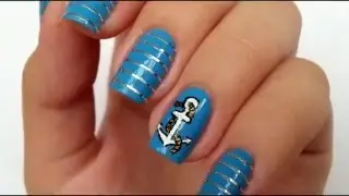 How do marine nail design , manicures for the summer 2016