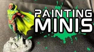 Painting Vision Miniature from Marvel Zombies | Bit Of Paint