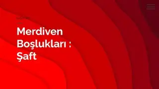 Revit Plaza Projesi -  Bölüm 18 - Merdiven Boşlukları: Şaft
