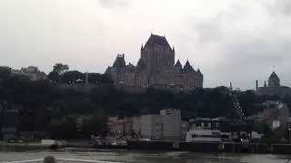 Ferry ride on St. Lawrence River, Old Quebec, Canada 2014