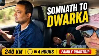 EP05 Somnath to Dwarka Road Trip | Scenic Drive via Porbandar | Bharat Ghoomo Vlogs
