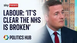 New health secretary Wes Streeting : 'It's clear to me the NHS is broken'