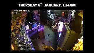 York Dungeon gift shop ghostly goings-on captured on CCTV