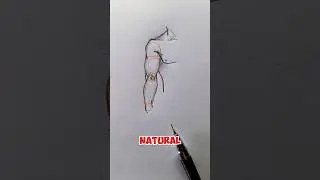 When Anatomy and Art Collide 💥💪 #art #shorts #foryou #tutorial #satisfying #drawing #howtodraw #draw
