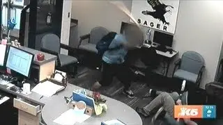 Video Shows Teens Attack Middle School Principal's Office Then Beat Down The Principal!