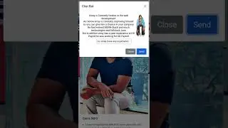 my Portfolio website with chat bot