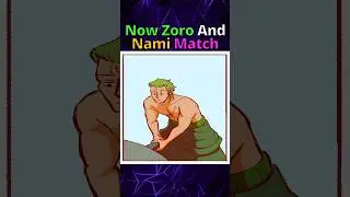 Now Zoro And Nami Match Ft. Luffy : One Piece #sliceoflife #manhwa #funny