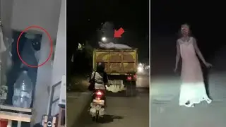 A Ghost on a Truck? 6 Ghostly and Mysterious Figures That Are So Creepy and Terrifying