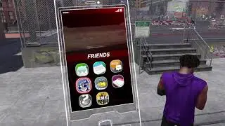 NBA 2K18 glitching.