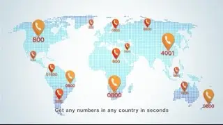 M800 International Toll Free Numbers