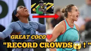 &ldquo;RECORD CROWDS! Sabalenka, Alcaraz, Gauff & Zverev Storm Into AO Rounds 😱🎾