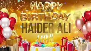 HAiDER ALi - Happy Birthday Haider Ali