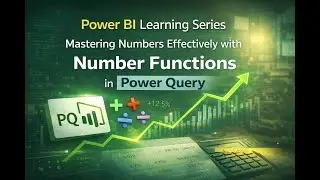 سلسلة تعلم Power BI &ndash; التعامل الاحترافي مع الأرقام باستخدام Number Functions - أحمد سمير