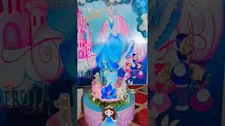 cinderella theme decoration #cinderella #birthday #birthdaydecoration #event
