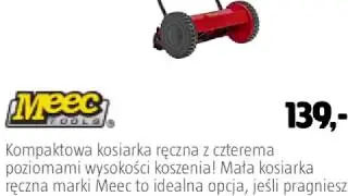 Kosiarka Ręczna Meec Tools z JULA