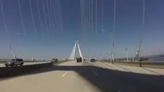 Cooper River Arthur Ravenel Jr Bridge - Charleston, SC GoPro 2016
