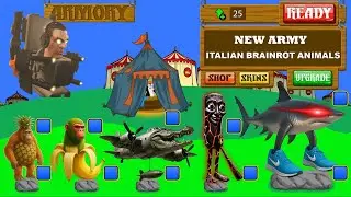 NEW UPDATE ARMY ITALIAN BRAINROT ANIMALS MAX UPGRADE X999999 POWER - HACK STICK WAR LEGACY