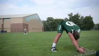 Ohio University Long Snapper Jake Hale