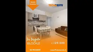 Tor Vergata. Bilocale con giardino