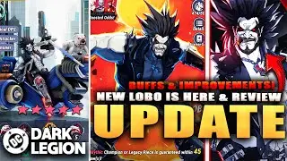 *NEW* GLOBAL UPDATE! LOBO IS HERE & REVIEW! CHAMPIONS & FACTIONS BUFF! (DC: Dark Legion)