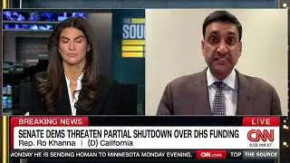 Ro Khanna on CNN's The Source with Kaitlan Collins discussing ICE in Minneapolis