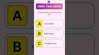 DMV permit test 2024 #dmv #shorts