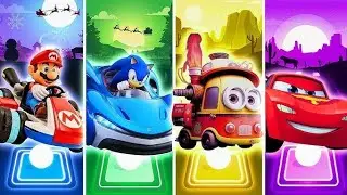 Sonic, Minion, Thomas & McQueen - Tiles Hop: EDM Rush! (Coffin Dance Remix)