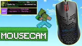 İKİ EFSANE TEXTURE PACK ile MOUSECAM'li BEDWARS | Minecraft Bed Wars
