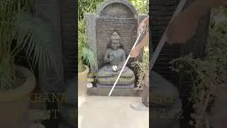 GRANITE BUDDHA FOUNTAIN  #shorts #buddha #viralshorts