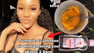 Try using %Johnson oil turmeric & carrot for glowing flawless skin tone how to make carrot oils