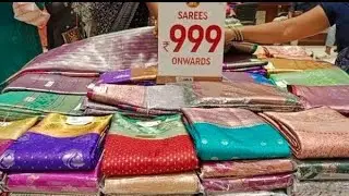 Chennai Shopping mall latest sarees | fancy | pattu sarees #shopping #pattusarees #trendingsarees